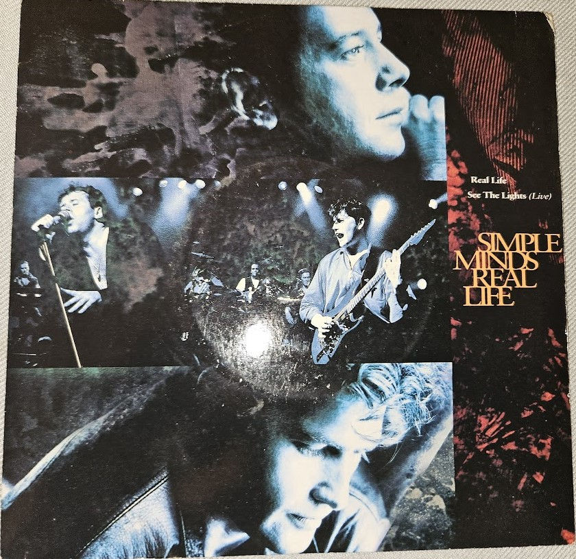 Simple Minds - Real Life (7", Single) (Virgin, Virgin)