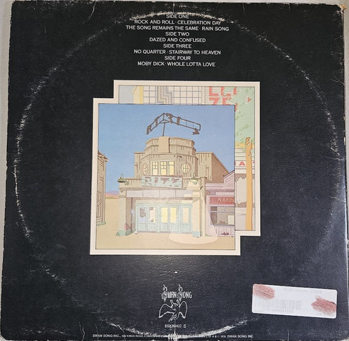 その他 2LP Led Zeppelin Soundtrack From The Film The Song Remain SSK89402 SWAN SONG UK /00660 Led Zeppelin – The Soundtrack From The Film The Song Remains