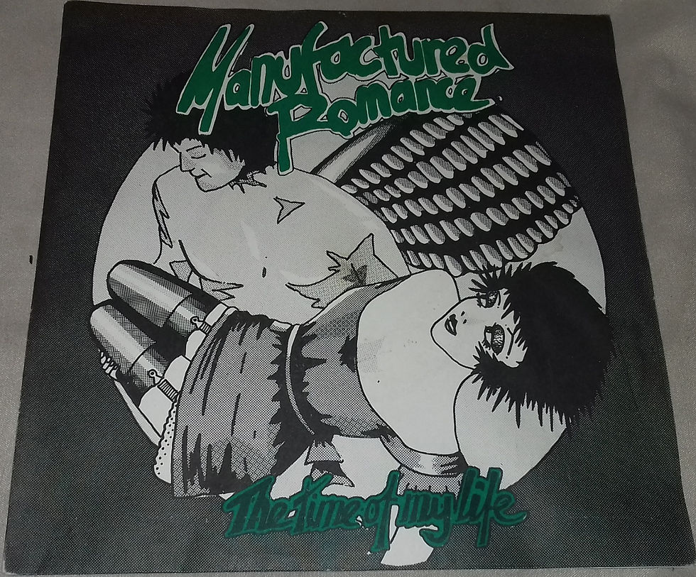Manufactured Romance - The Time Of My Life (7", Single, Gre) (Fresh Records (14)