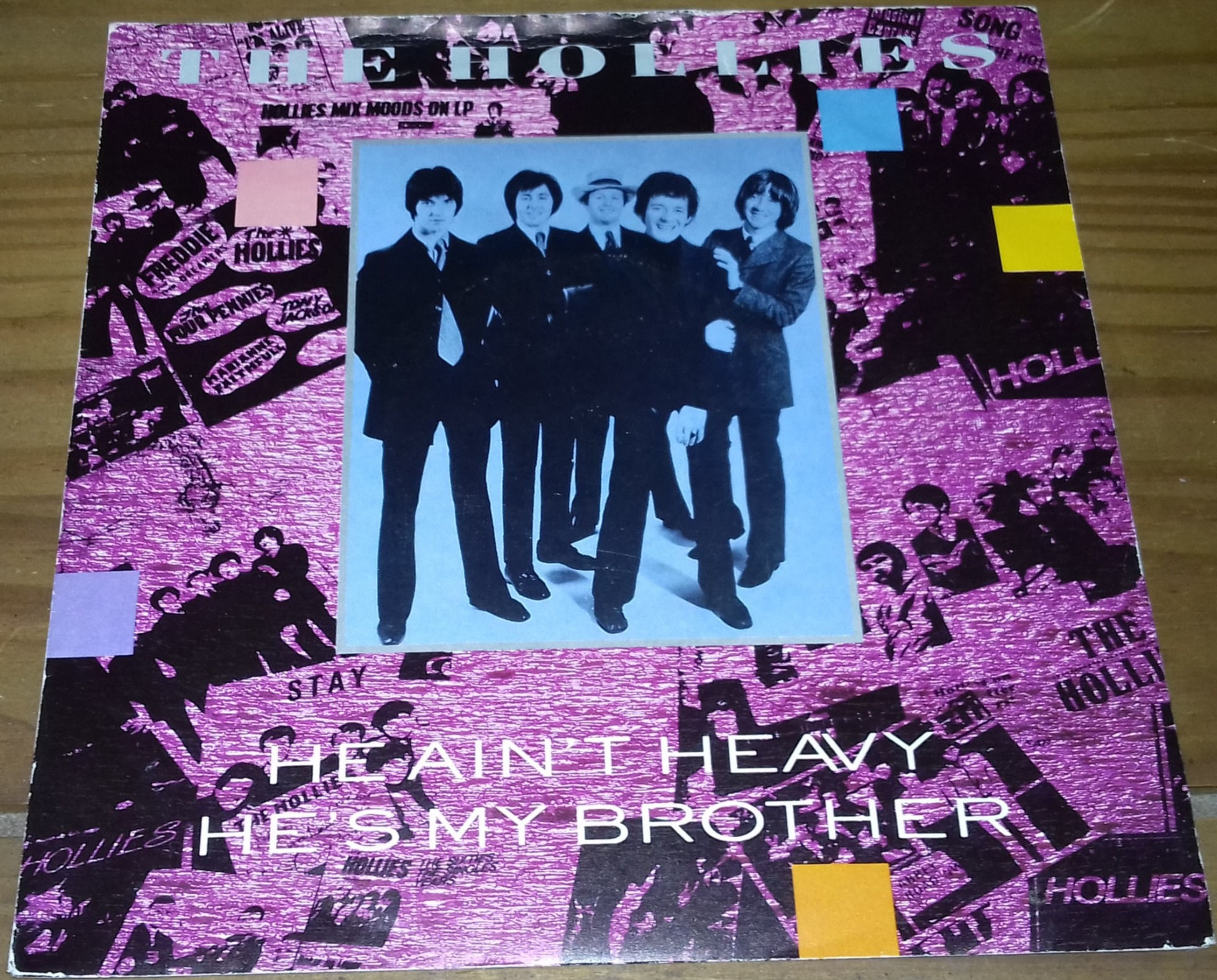 The Hollies - He Ain't Heavy, He's My Brother (7", Single, RE, Sil) (EMI)