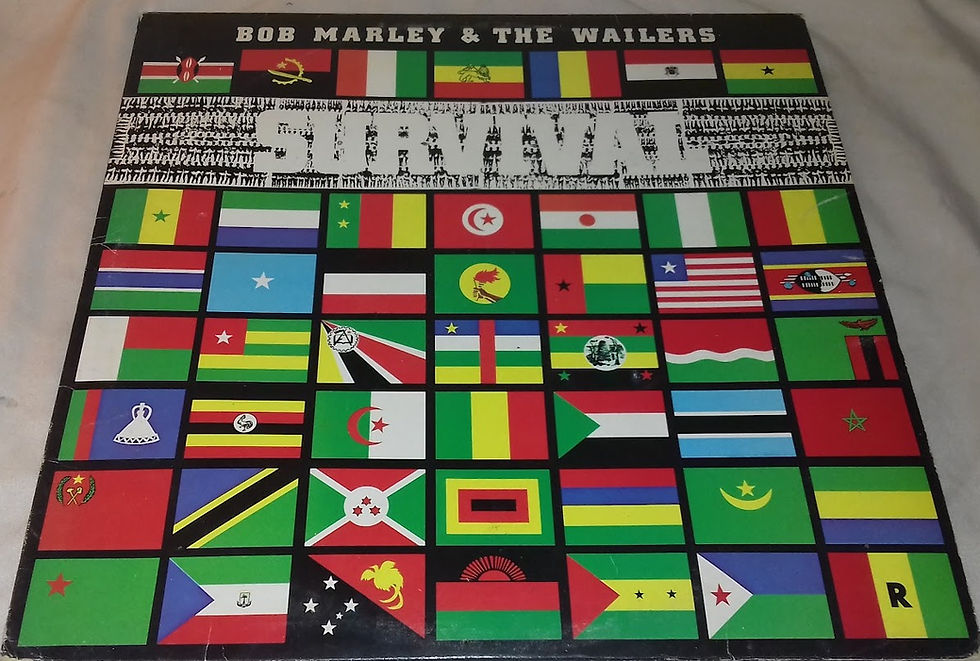 Bob Marley & The Wailers - Survival (LP, Album) (Tuff Gong, Island Records)