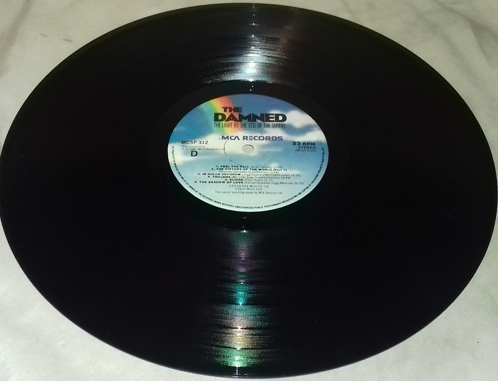Miniatyrbild: The Damned - The Light At The End Of The Tunnel (2xLP, Comp, Not) (MCA Records)