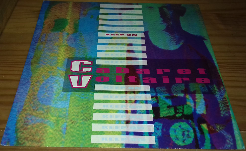 Cabaret Voltaire - Keep On (12", Single) (Parlophone)