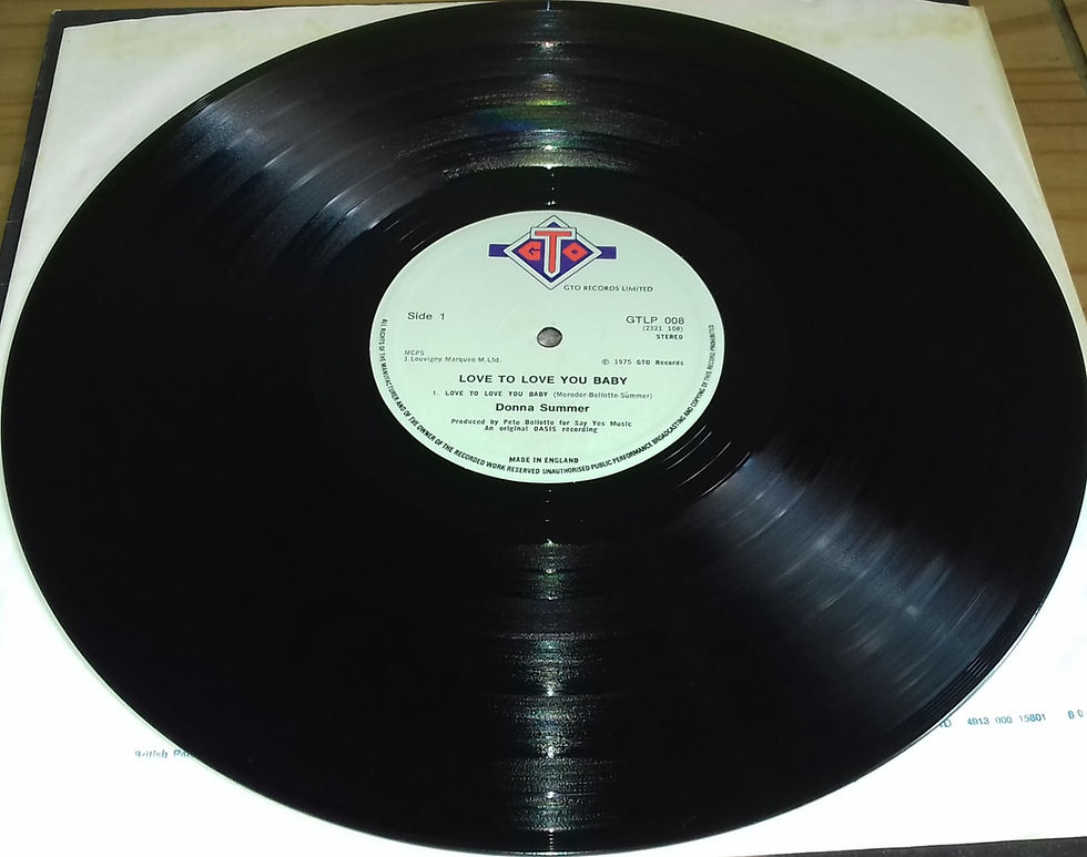 Miniatyrbild: Donna Summer - Love To Love You Baby (LP, Album) (GTO, GTO)