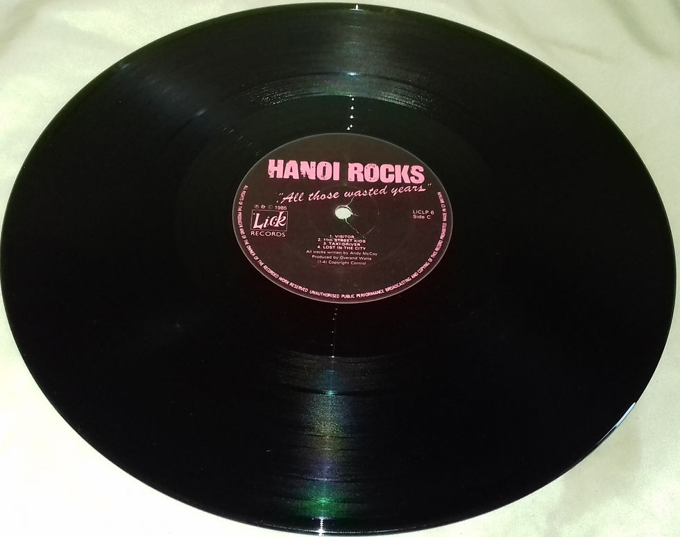 Miniatura: Hanoi Rocks - All Those Wasted Years (2xLP, Album) (Lick Records (2))