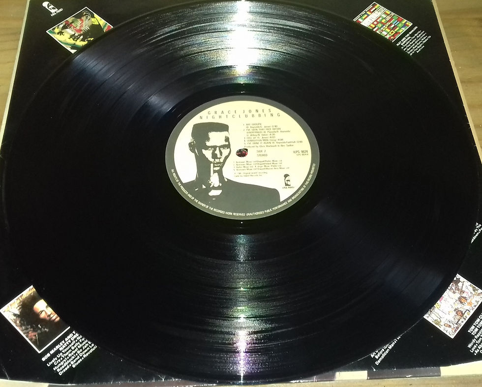 Miniatura: Grace Jones - Nightclubbing (LP, Album, Gol) (Island Records)