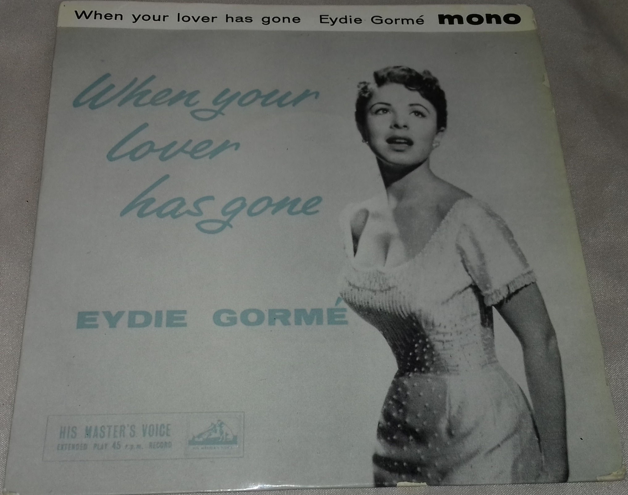 Eydie Gormé - When Your Lover Has Gone (7", EP, Mono) (His Master's Voice)