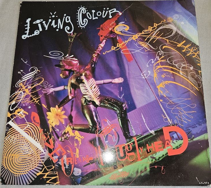 Living Colour - Love Rears It's Ugly Head (12", Single) (Epic)