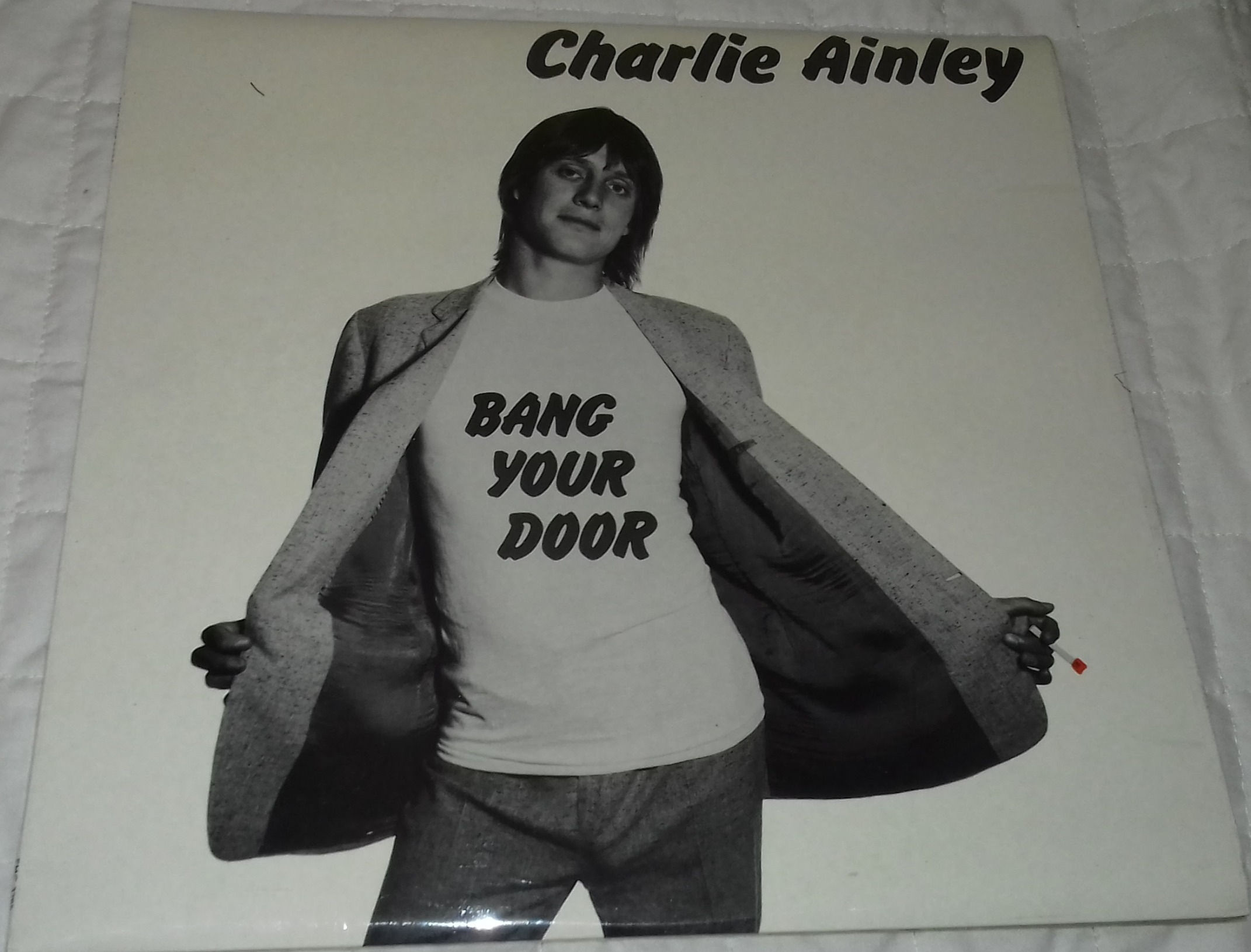 Charlie Ainley - Bang Your Door (LP, Album) (EMI, EMI)