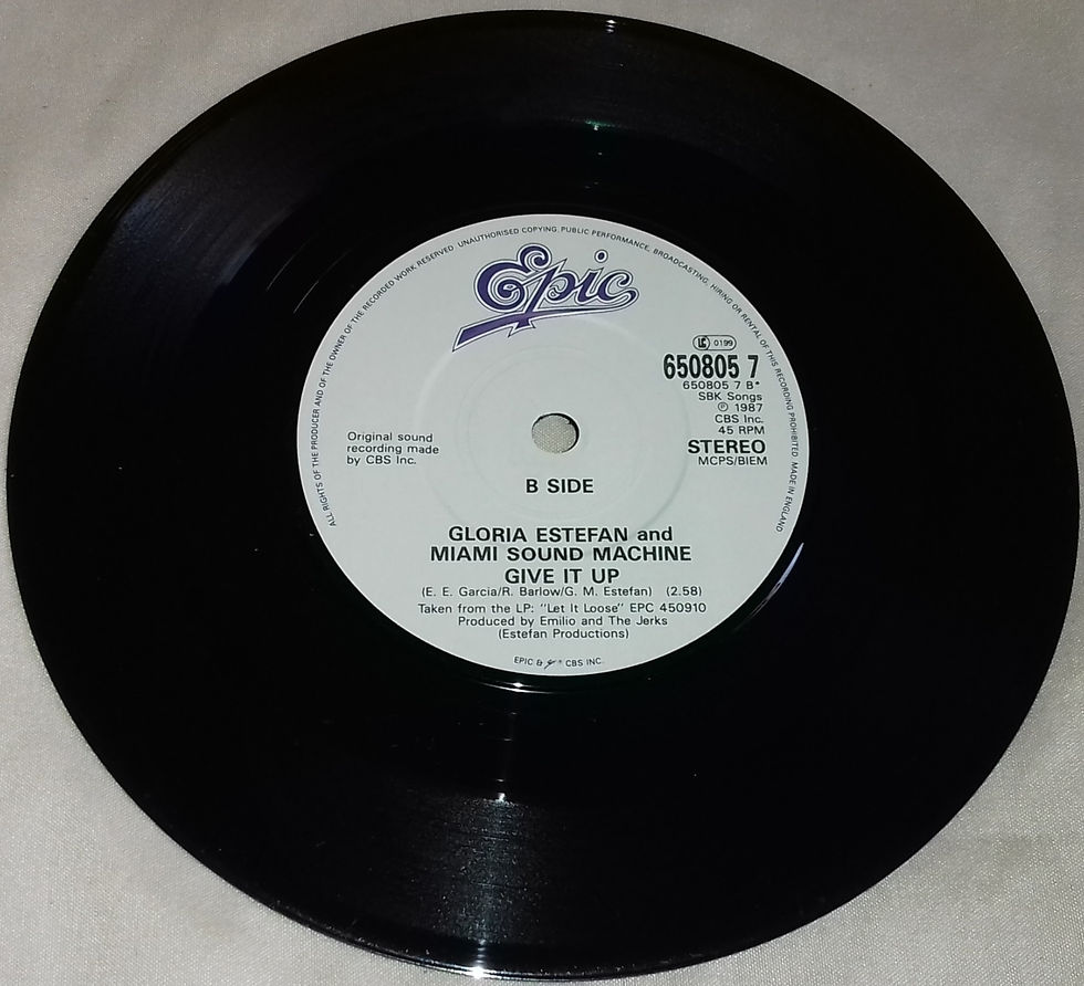 Miniaturbild: Gloria Estefan And Miami Sound Machine* - Rhythm Is Gonna Get You (7", Single) (