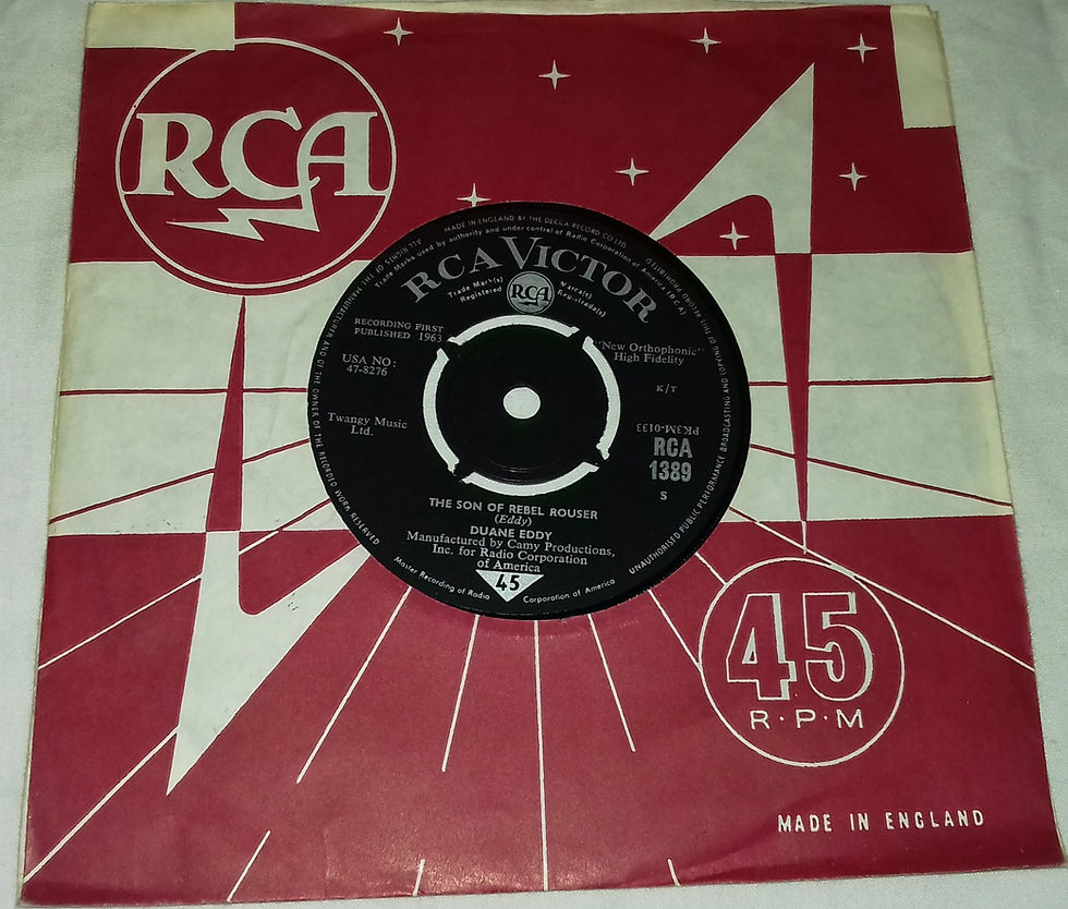 Duane Eddy - The Son Of Rebel Rouser (7", Single) (RCA Victor)