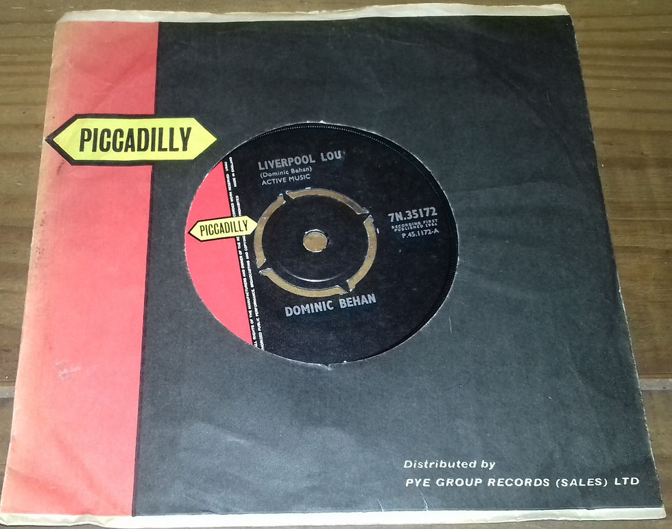 Dominic Behan - Liverpool Lou (7", Single) (Piccadilly)