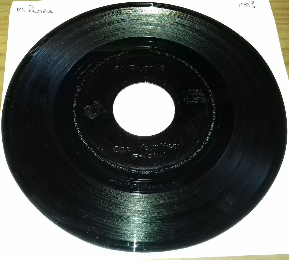 M People - Open Your Heart (7", Jukebox) (Deconstruction)