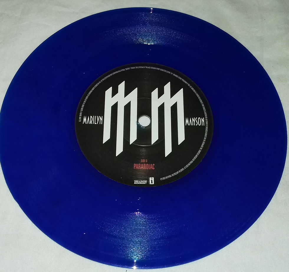 Miniatura: Marilyn Manson - mOBSCENE (7", Ltd, Blu) (Interscope Records, Nothing Records)