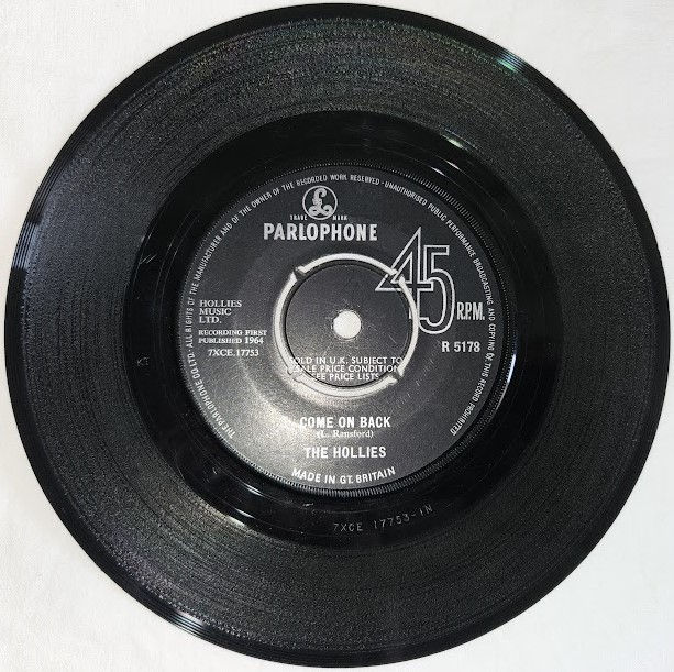 サムネイル： The Hollies - We're Through (7", Single) (Parlophone)