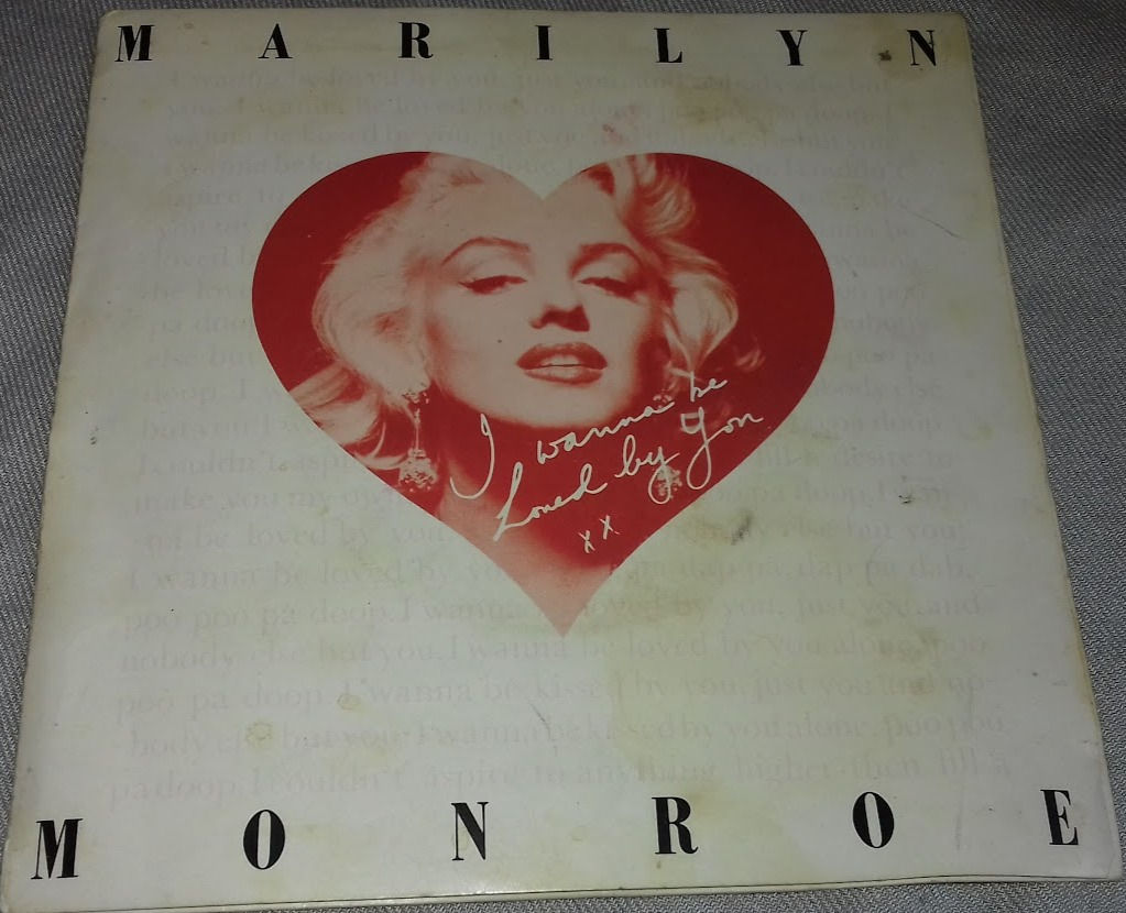Marilyn Monroe - I Wanna Be Loved By You (7", Mono, Gat) (United Artists Records
