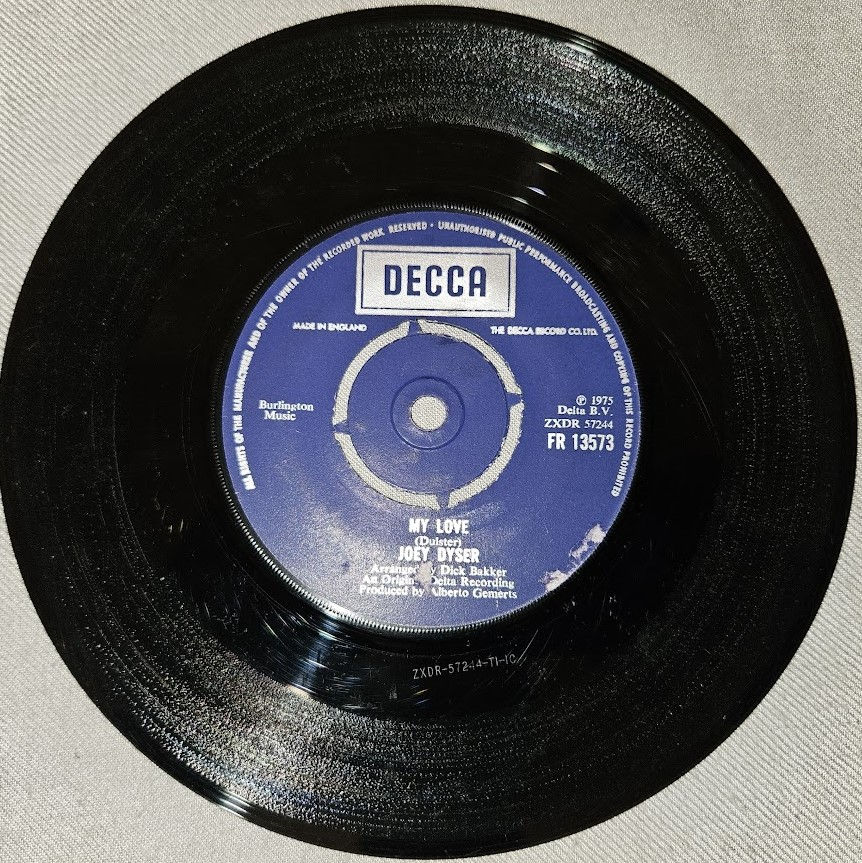 Thumbnail: Joey Dyser - 100 Years/My Love (7", Single) (Decca)