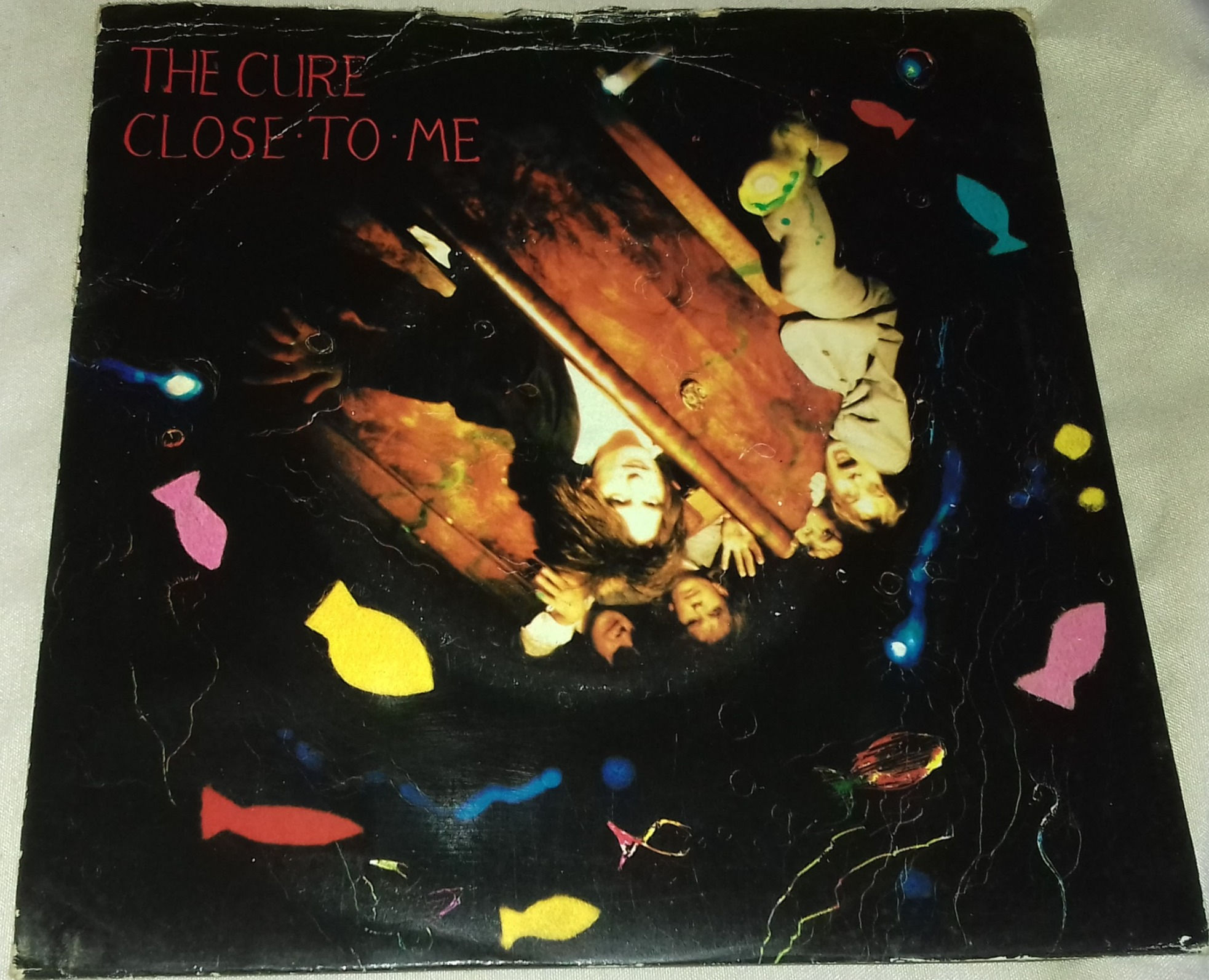 The Cure - Close To Me (7", Single, Pap) (Fiction Records)