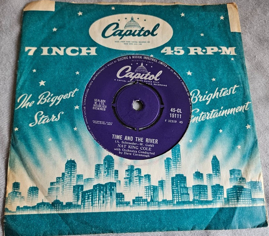 Nat King Cole - Time And The River / Whatcha' Gonna Do (7", Single) (Capitol Rec