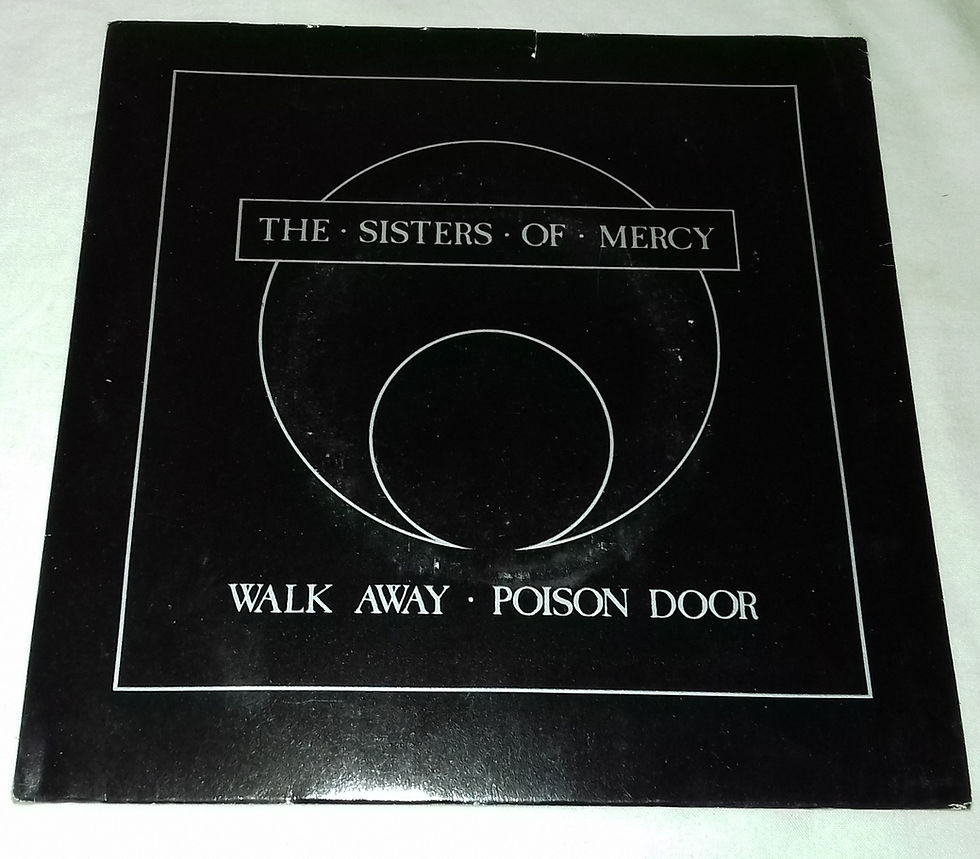 The Sisters Of Mercy - Walk Away / Poison Door (7", Single, PRS) (Merciful Relea