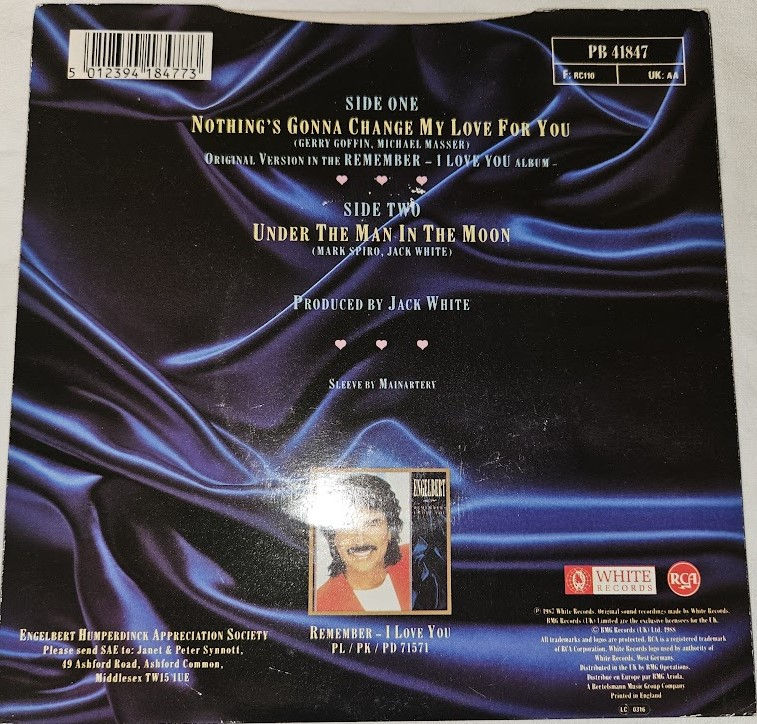 Thumbnail: Engelbert Humperdinck - Nothing's Gonna Change My Love For You (7", Single) (RCA