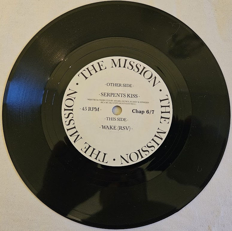 תמונה ממוזערת: The Mission - I (7", Single) (Chapter 22)