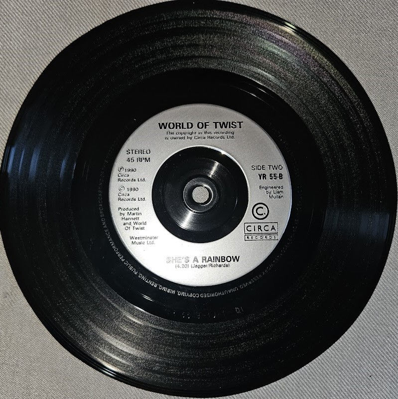 Pikkukuva: World Of Twist - The Storm (7", Single, Inj) (Circa)