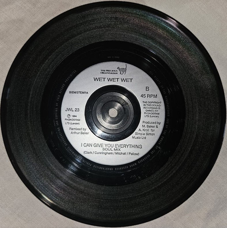 Miniatura: Wet Wet Wet - Love Is All Around (7", Single) (The Precious Organisation, The Pr