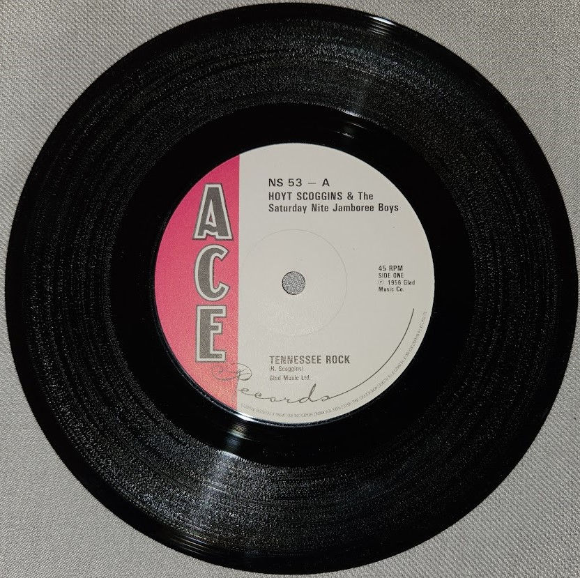 Hoyt Scoggins & The Saturday Nite Jamboree Boys - Tennessee Rock (7", Single) (A