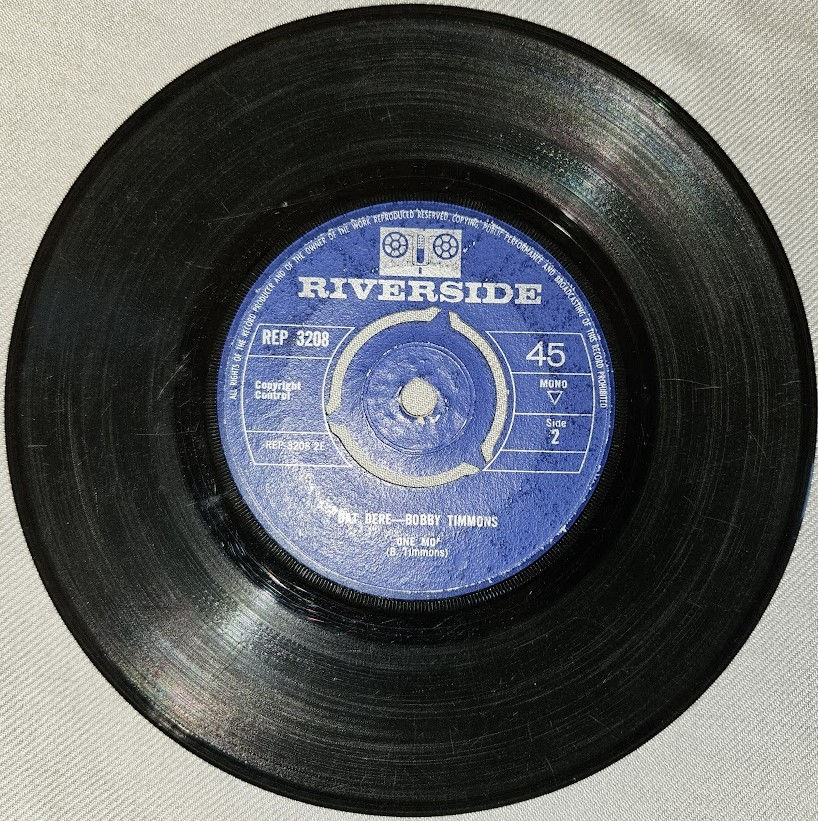 Bobby Timmons - Dat Dere (7", EP, Mono) (Riverside Records)