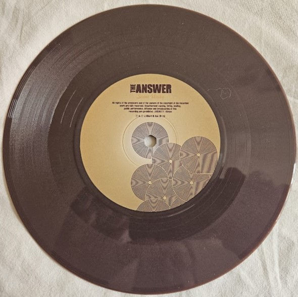 サムネイル： The Answer  - Never Too Late (7", Single, Bro) (Albert Productions)