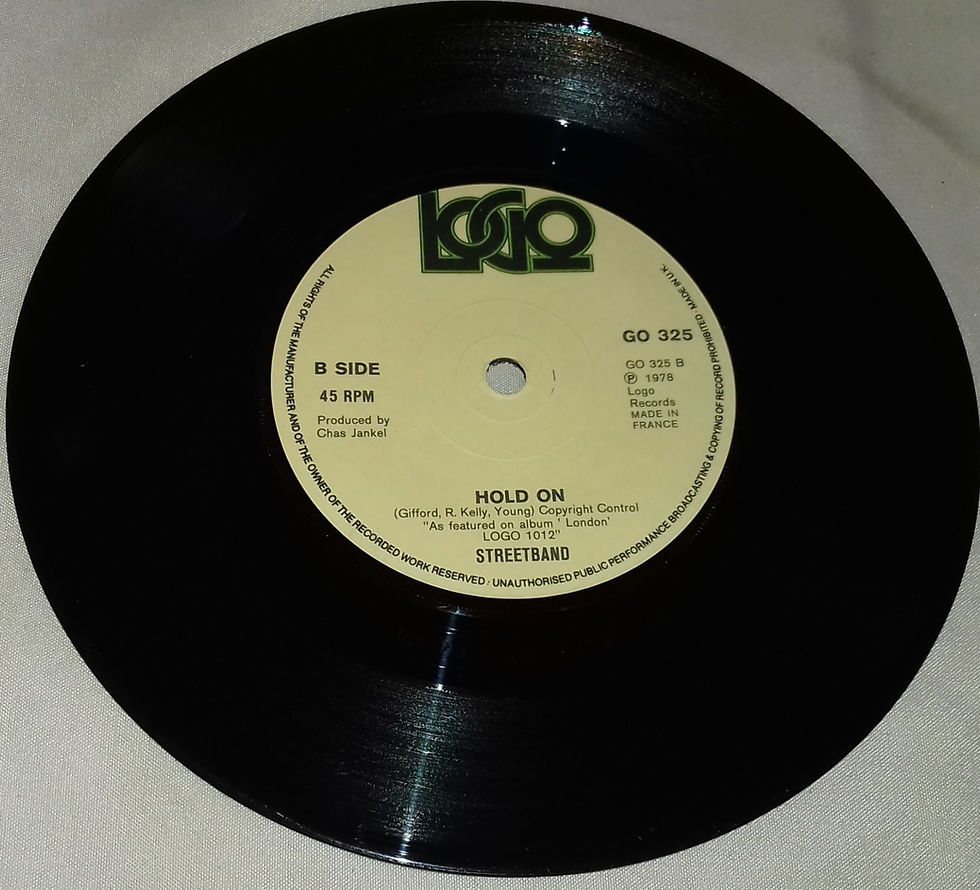 תמונה ממוזערת: Streetband - Toast (7", Single, Sol) (Logo)