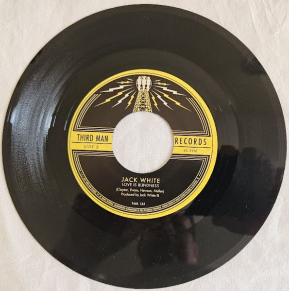 Miniature : Jack White  - Sixteen Saltines (7", Single) (Third Man Records, Third Man Re