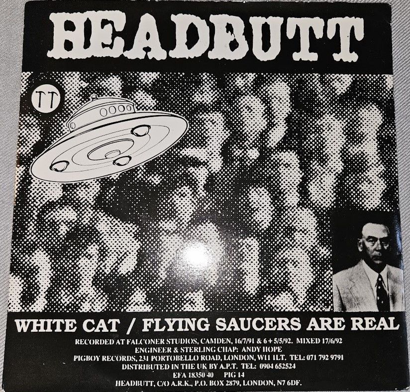 Miniaturbild: Headbutt - Randy / Babysick (7", Whi) (Pigboy Records)