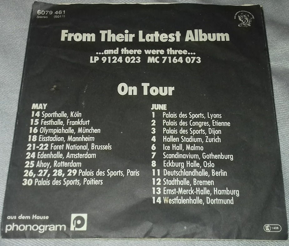 Thumbnail: Genesis - Follow You Follow Me (7", Single, RP, Sec) (Charisma)