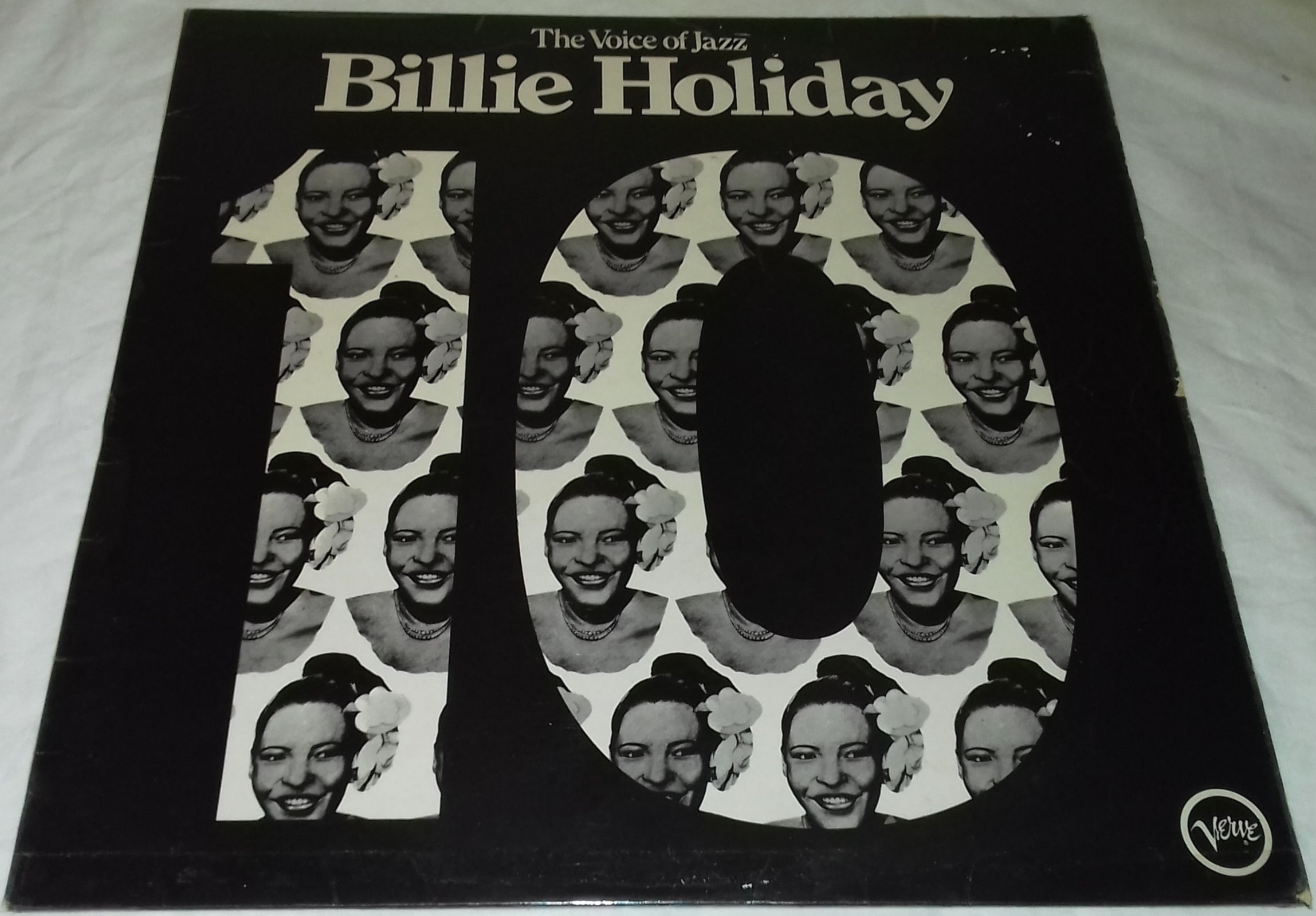 Billie Holiday - The Voice Of Jazz, Volume Ten (LP, Comp, Mono) (Verve Records)
