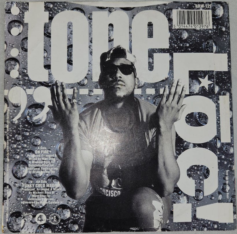 Thumbnail: Tone Loc - On Fire / Funky Cold Medina (7", Single, Sil) (4th & Broadway)
