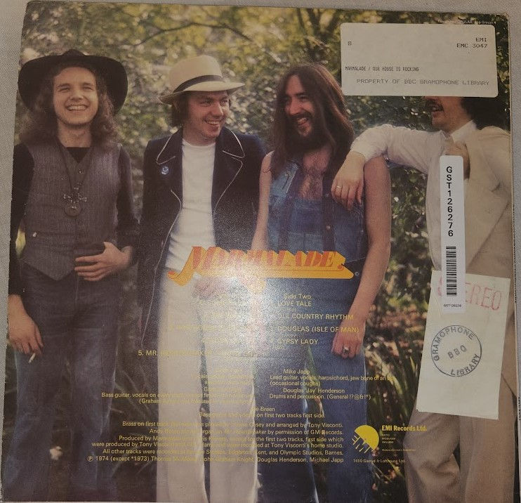 サムネイル： Marmalade* - Our House Is Rocking (LP, Album) (EMI, EMI)