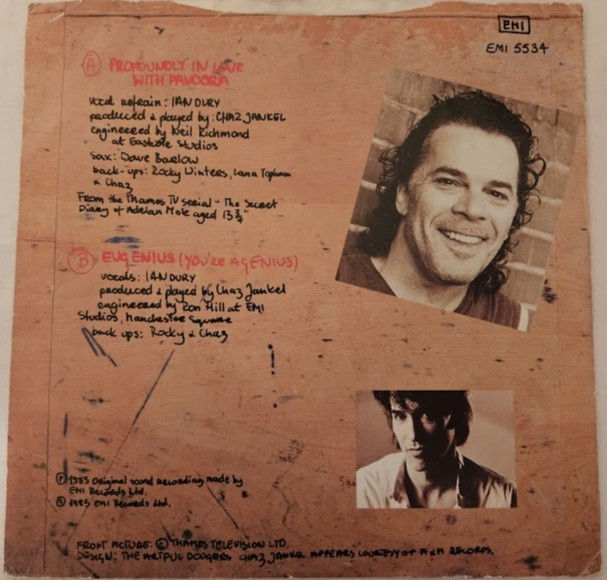 Miniatura: Ian Dury - Profoundly In Love With Pandora (7", Single) (EMI)