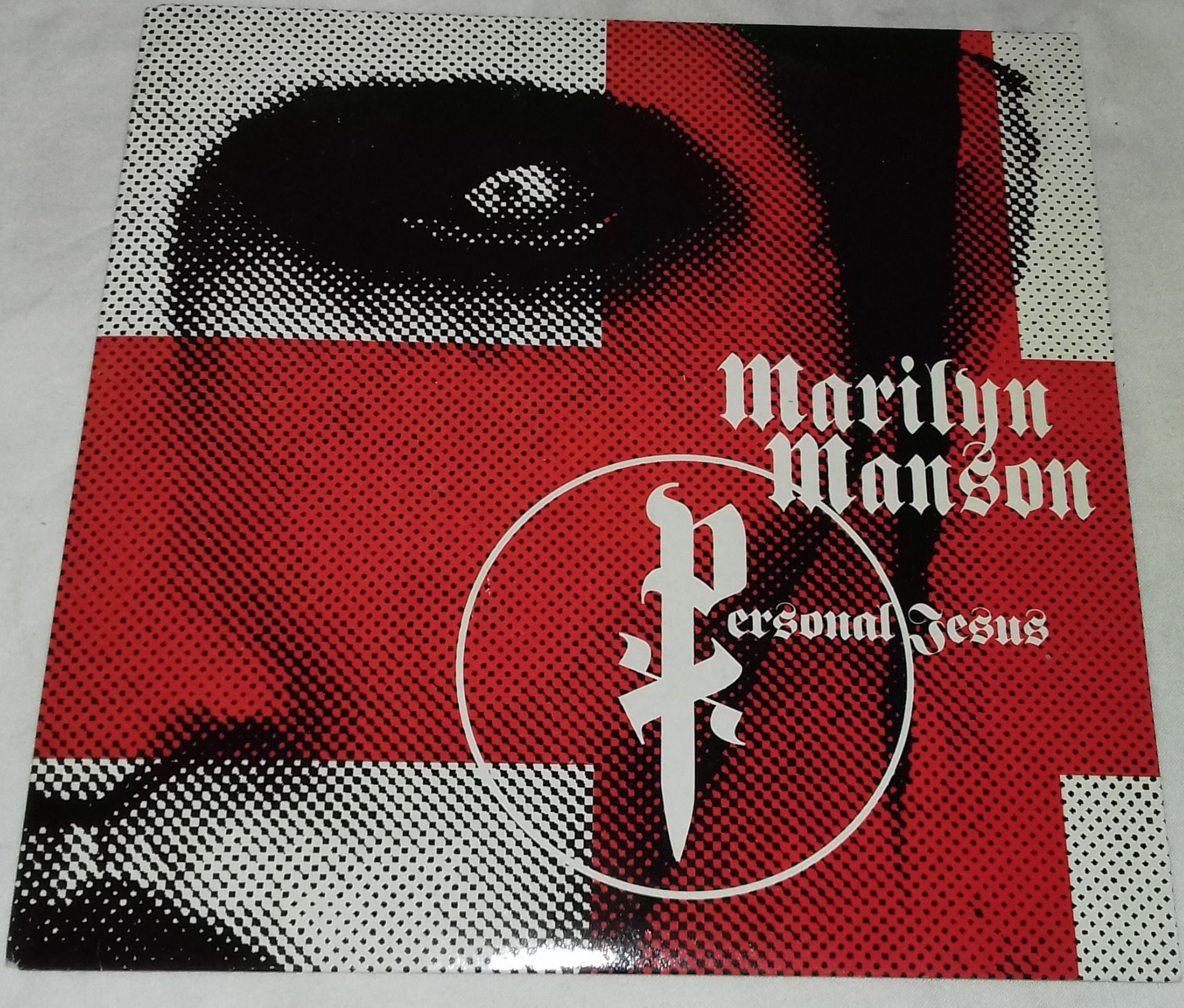Marilyn Manson - Personal Jesus (7", Single) (Interscope Records)