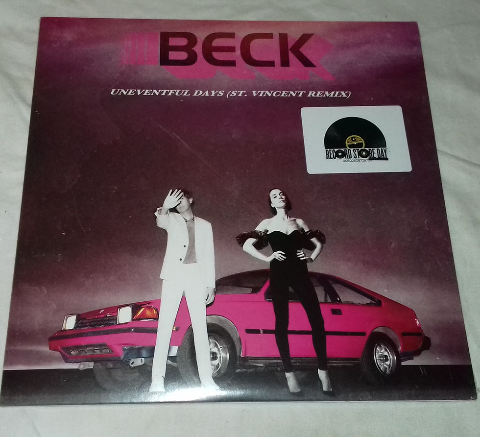 Beck - Uneventful Days (St. Vincent Remix) (7", Single) (Fonograf (3), Capitol R