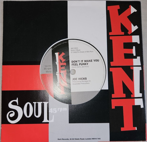 OnOFFUKプロモ盤「Wrong Number」CDシングル Joe Hicks - Don't It Make You Feel Funky (7