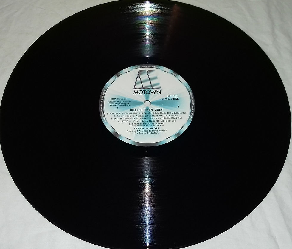 תמונה ממוזערת: Stevie Wonder - Hotter Than July (LP, Album, Gat) (Motown)