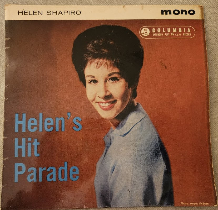 Helen Shapiro - Helen's Hit Parade (7", EP, Mono) (Columbia)