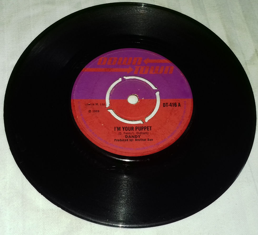 Dandy* - I'm Your Puppet (7", Single) (Downtown (4))