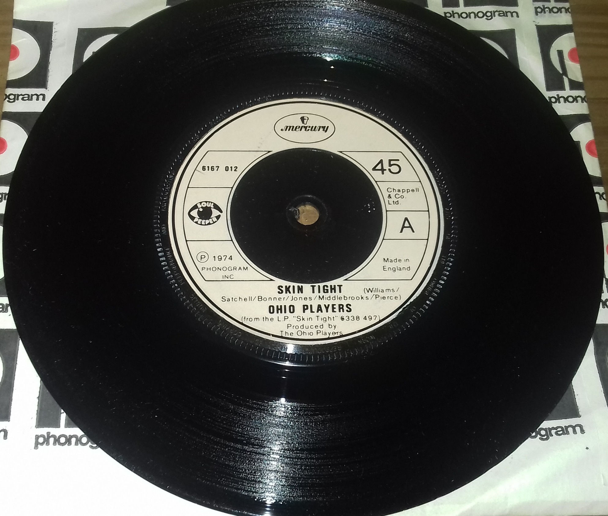 Ohio Players - Skin Tight (7") (Mercury)