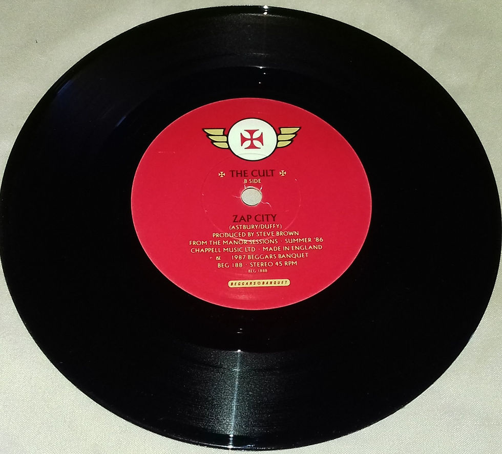 Miniatura: The Cult - Lil' Devil (7", Single) (Beggars Banquet)