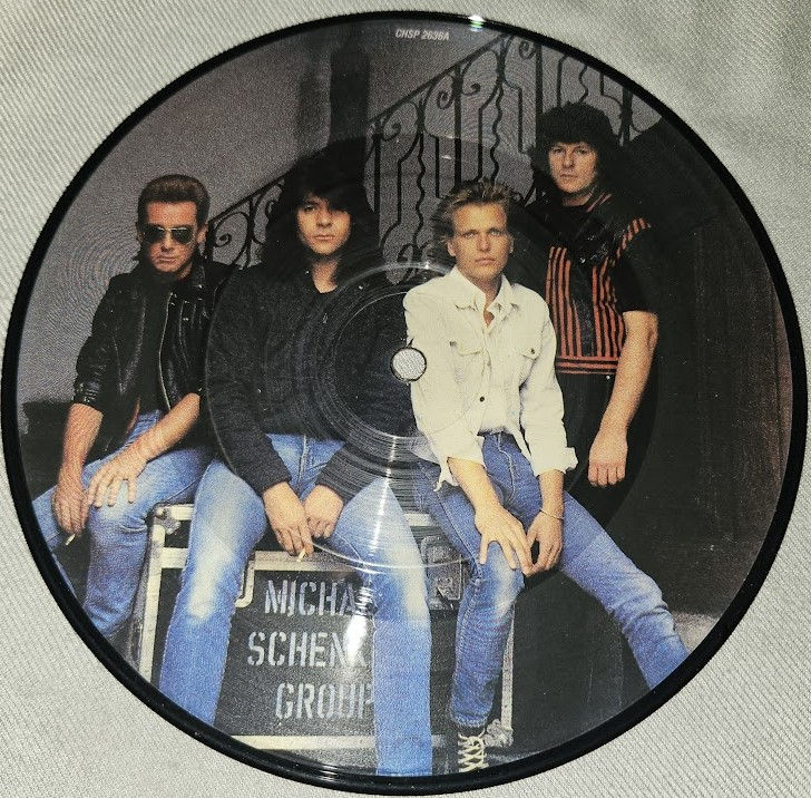 The Michael Schenker Group - Dancer (7", Single, Pic) (Chrysalis)