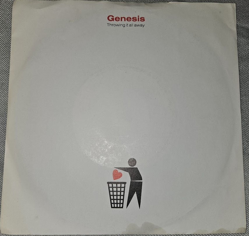 Genesis - Throwing It All Away (7", Single, Car) (Virgin)