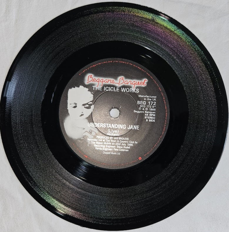 תמונה ממוזערת: The Icicle Works - Who Do You Want For Your Love? (7", Single) (Beggars Banquet)